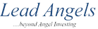 The logo of Lead Angels, a network of angel investors supporting early-stage companies.